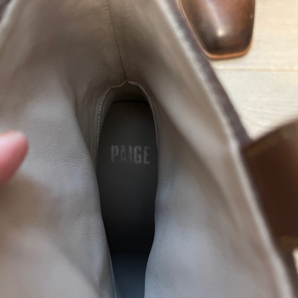 PAIGE Square heel boot. Nwot - Picture 5 of 5